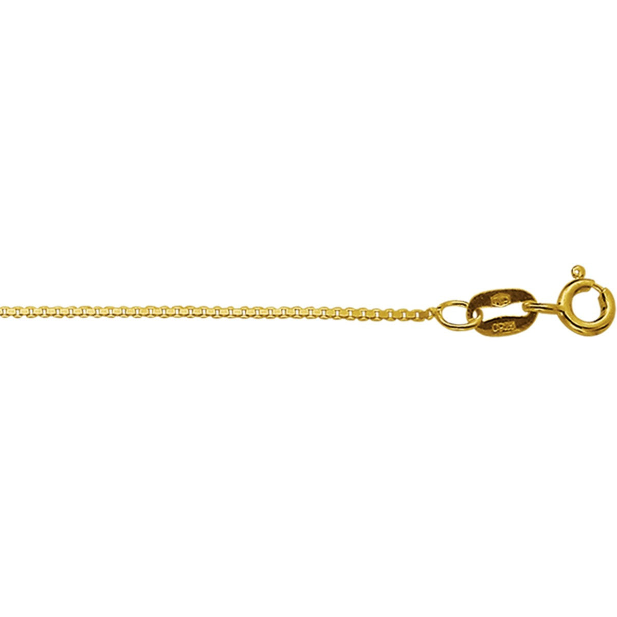 Fantasy Collection Collier venetiaans 0,8 mm 14K geelgoud