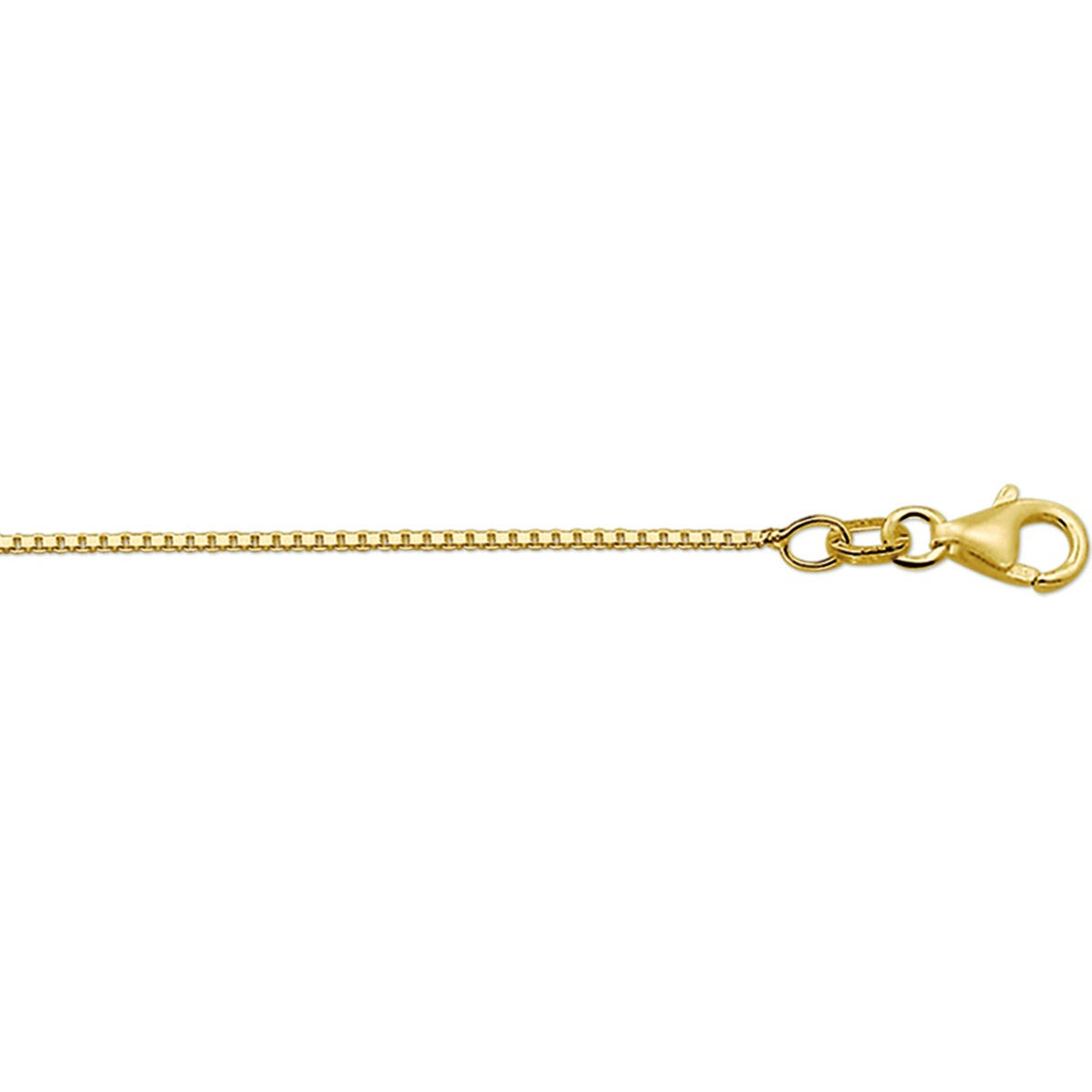 Fantasy Collection Collier venetiaans 1,1 mm 14K geelgoud
