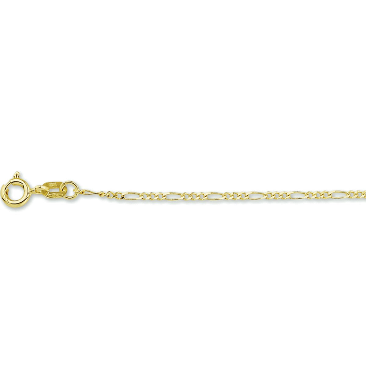 Fantasy Collection Collier figaro 1,5 mm 14K geelgoud