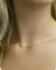 14K Geelgoud Collier Figaro 1,6 mm 4003974 - PansiteNederland.nl