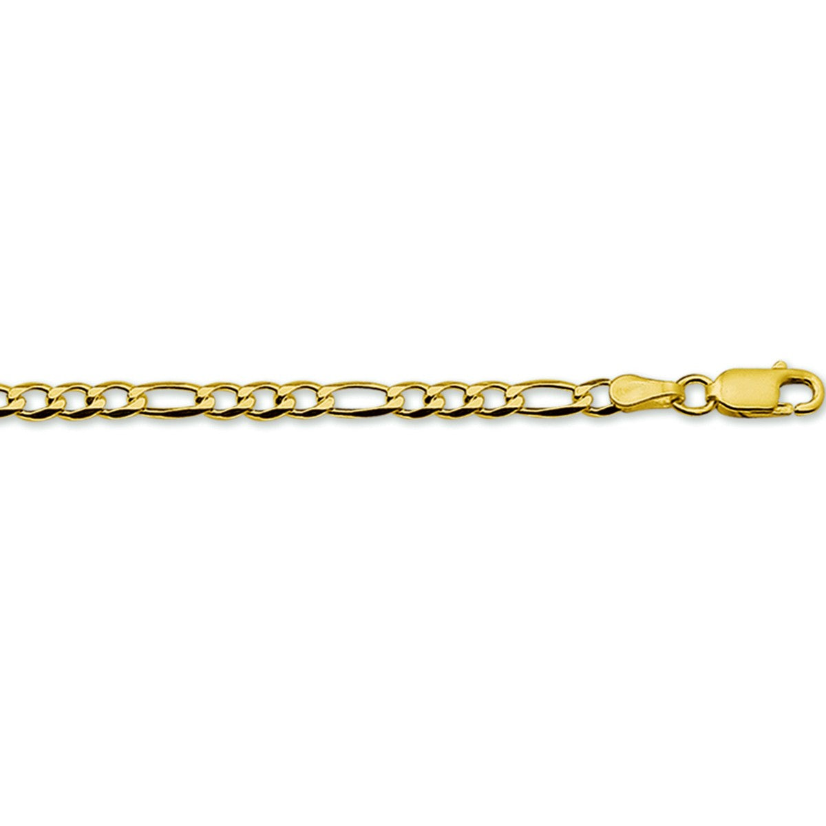Fantasy Collection Collier figaro 14K geelgoud