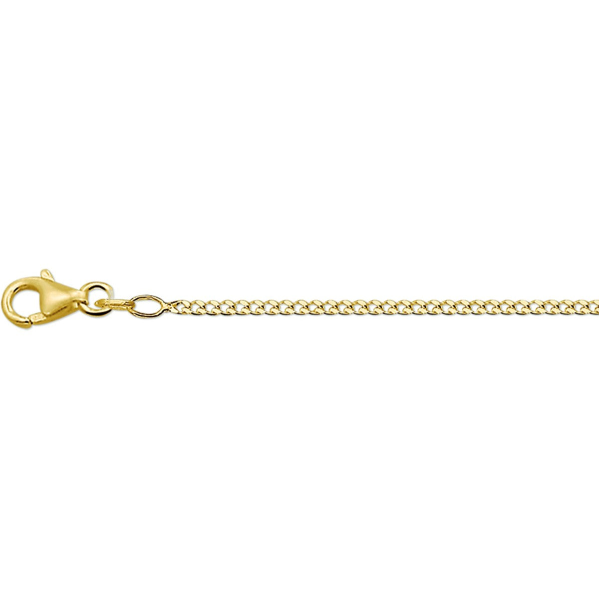 Fantasy Collection Collier gourmette 1,7 mm 14K geelgoud
