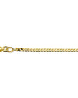 Geelgouden 14k collier gourmette 4-zijdes geslepen 2,1 mm - 4004612, exclusief en kwalitatief hoogwaardig. Ontdek nu!