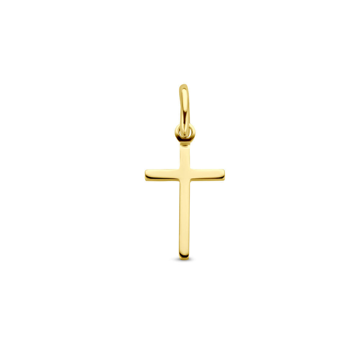 Fantasy Collection Hanger kruis 13,5 mm 14K geelgoud