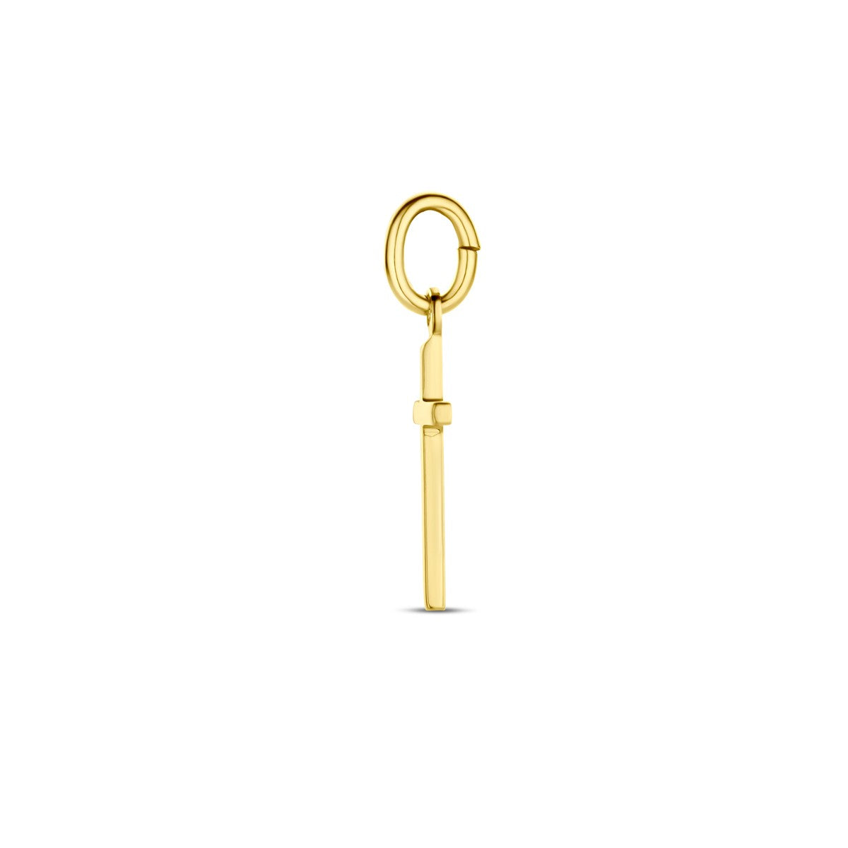 Fantasy Collection Hanger kruis 13,5 mm 14K geelgoud