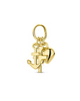14K geelgoud hanger geloof, hoop en liefde 4005593 - PansiteNederland.nl