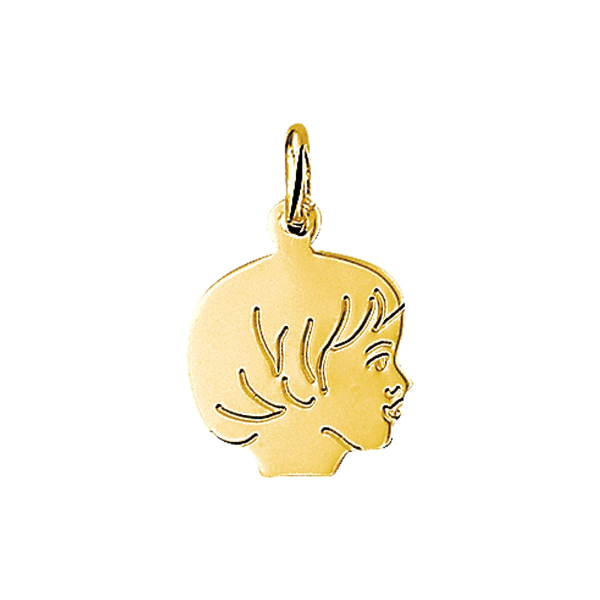 Fantasy Collection Hanger meisje 13,5 mm 14K geelgoud