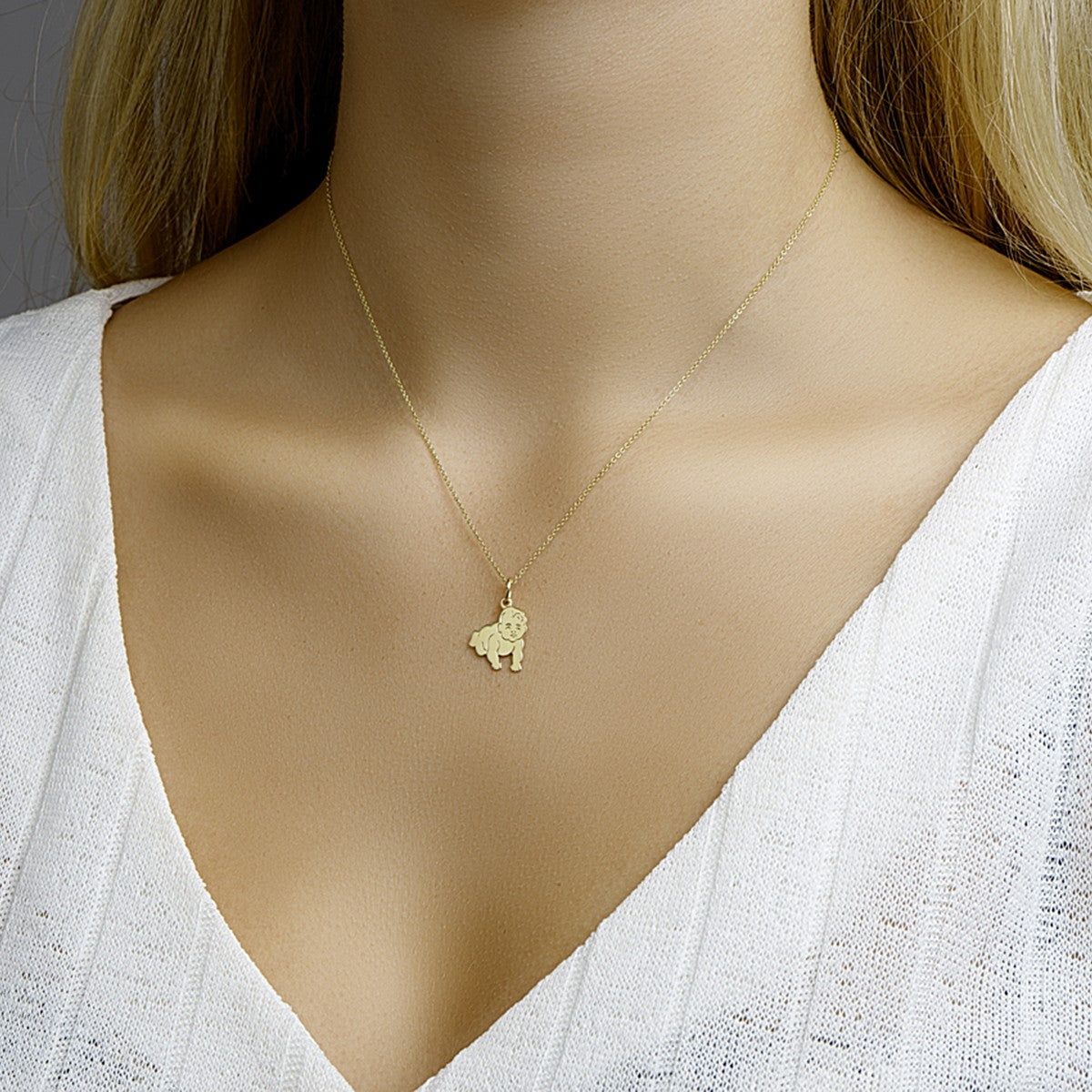 Fantasy Collection Hanger baby 14,5 mm 14K geelgoud