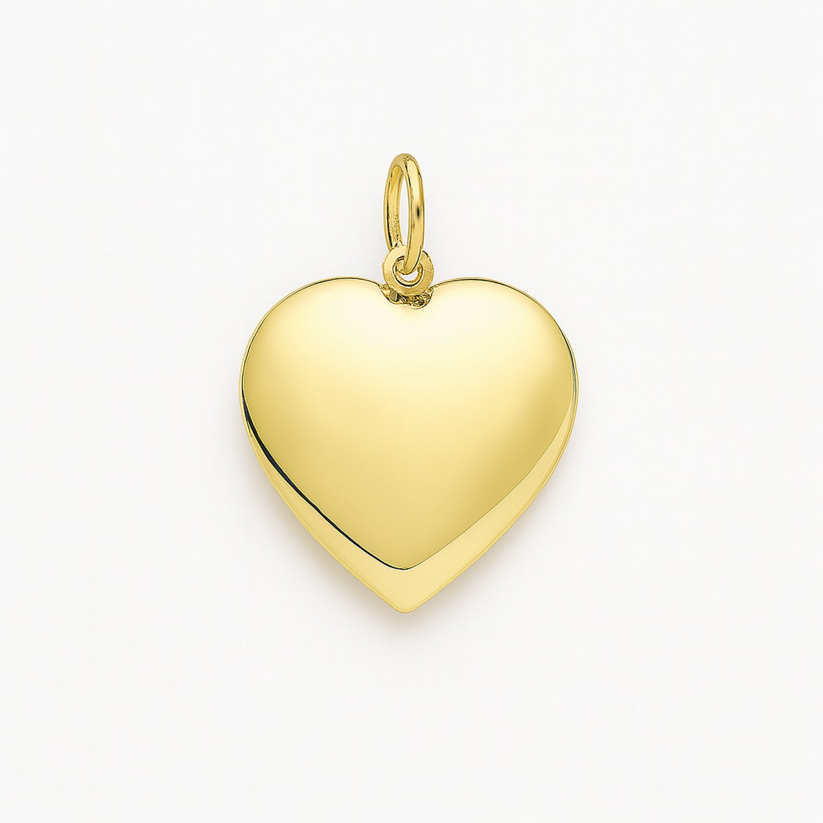 Fantasy Collection Medaillon hart 14K geelgoud hanger