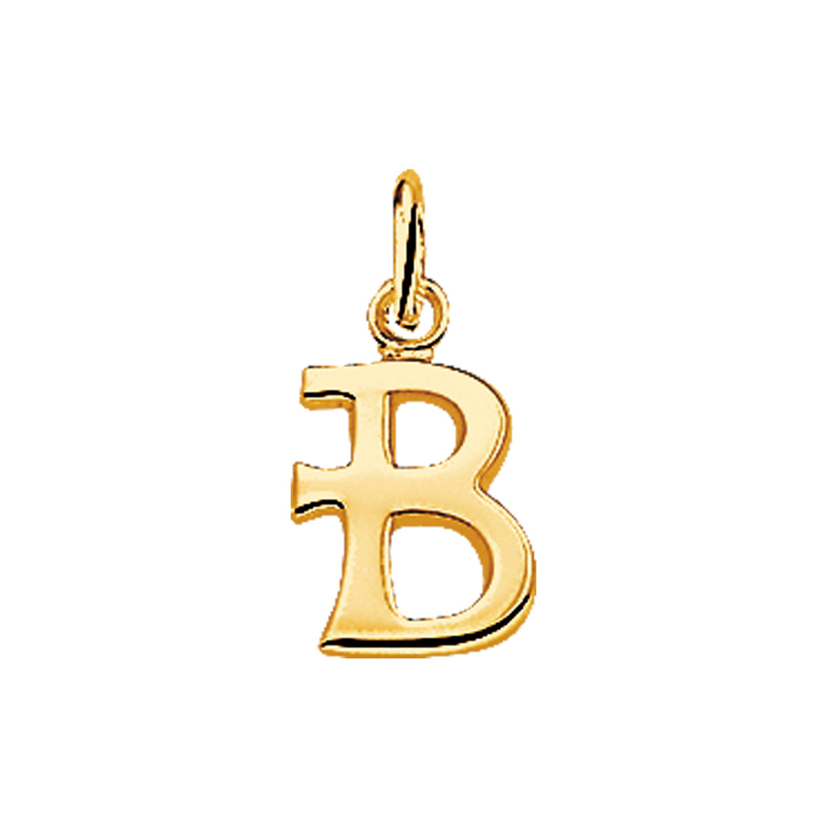 Fantasy Collection Hanger letter B 12,5 mm 14K geelgoud - PSN4006379