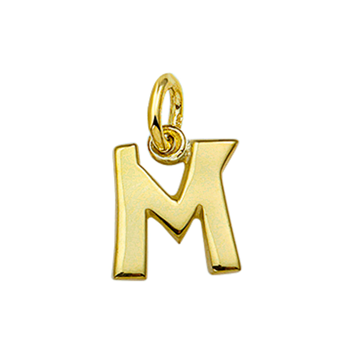 Fantasy Collection Hanger letter M 11 mm 14K geelgoud - PSN4006401