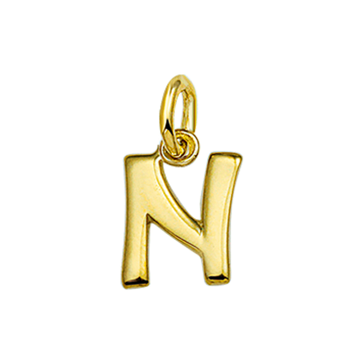 Fantasy Collection Hanger letter N 10 mm 14K geelgoud - PSN4006403