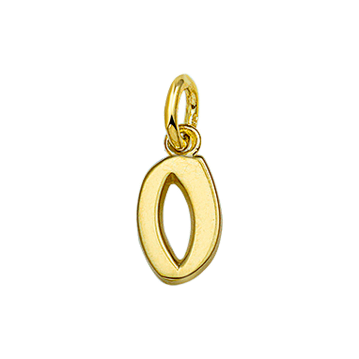 Fantasy Collection Hanger letter O 12,5 mm 14K geelgoud - PSN4006404