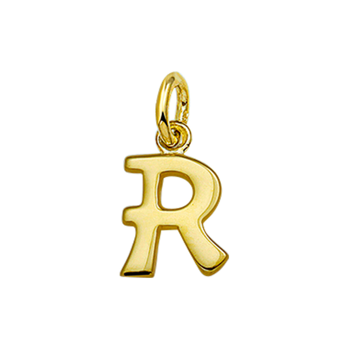 Fantasy Collection Hanger letter R 12,5 mm 14K geelgoud - PSN4006407