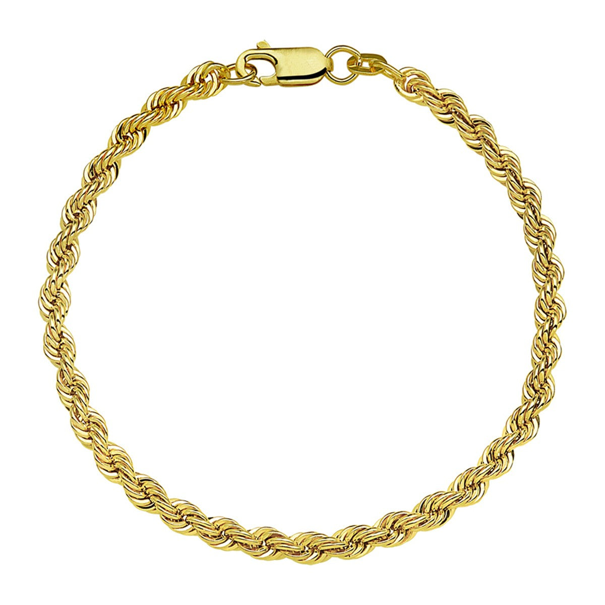 Fantasy Collection Armband koord 3,9 mm 14K geelgoud
