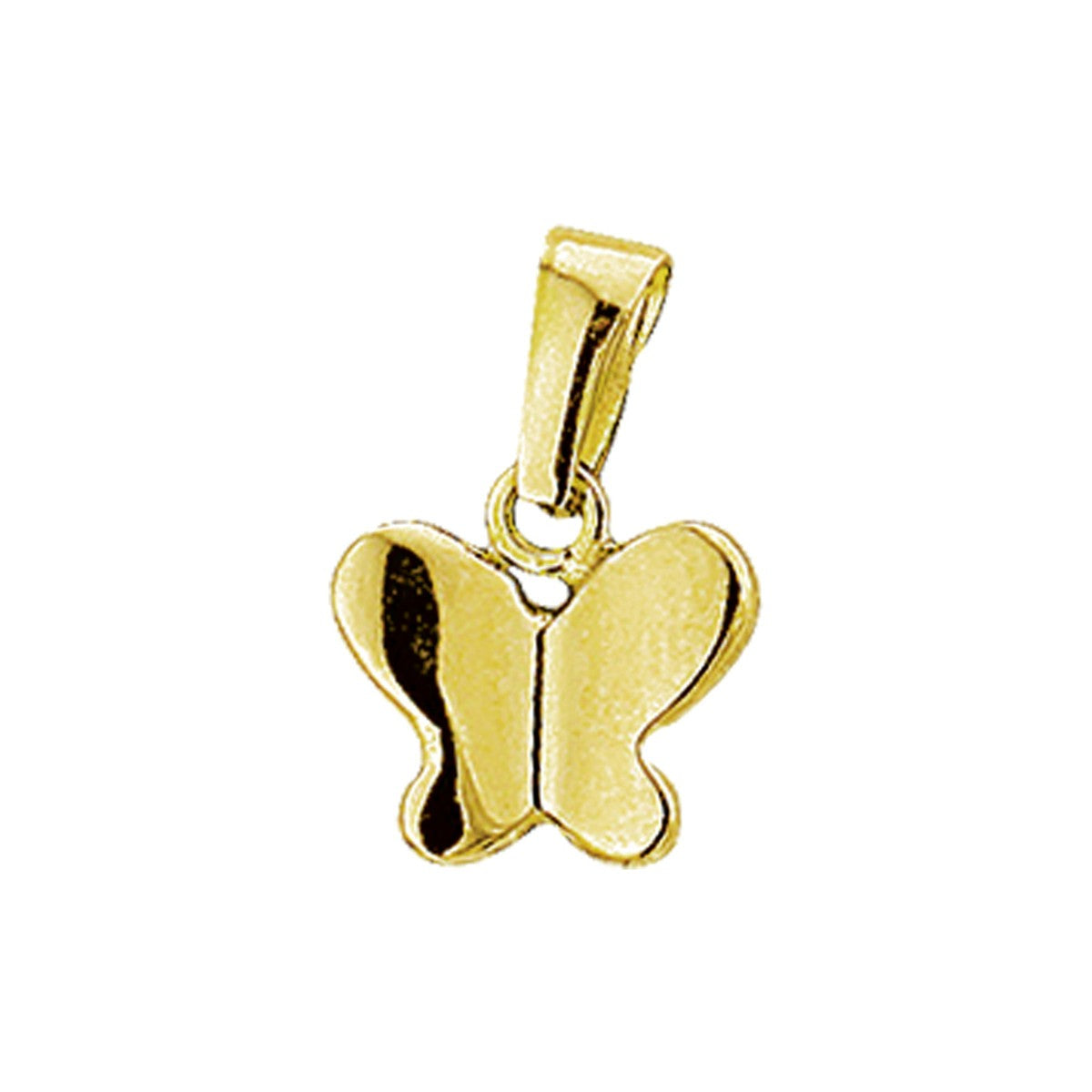 Fantasy Collection Hanger vlinder 9 mm 14K geelgoud