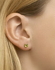 14K Geelgoud Oorknoppen Peridot 4010289 - PansiteNederland.nl