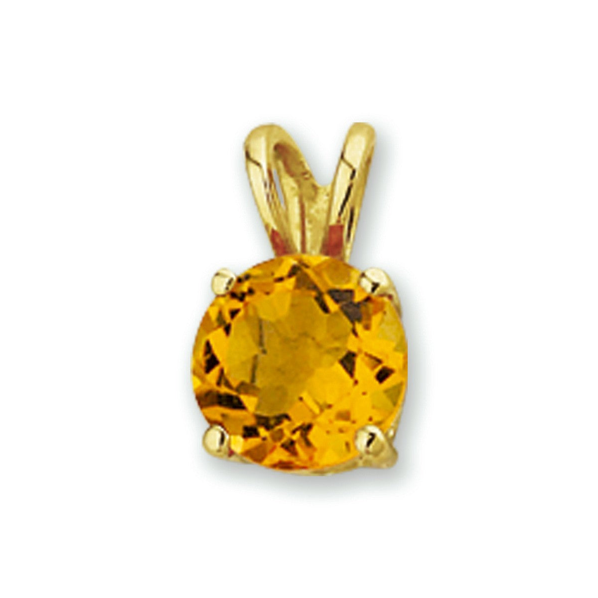 Fantasy Collection Hanger citrien 14K geelgoud