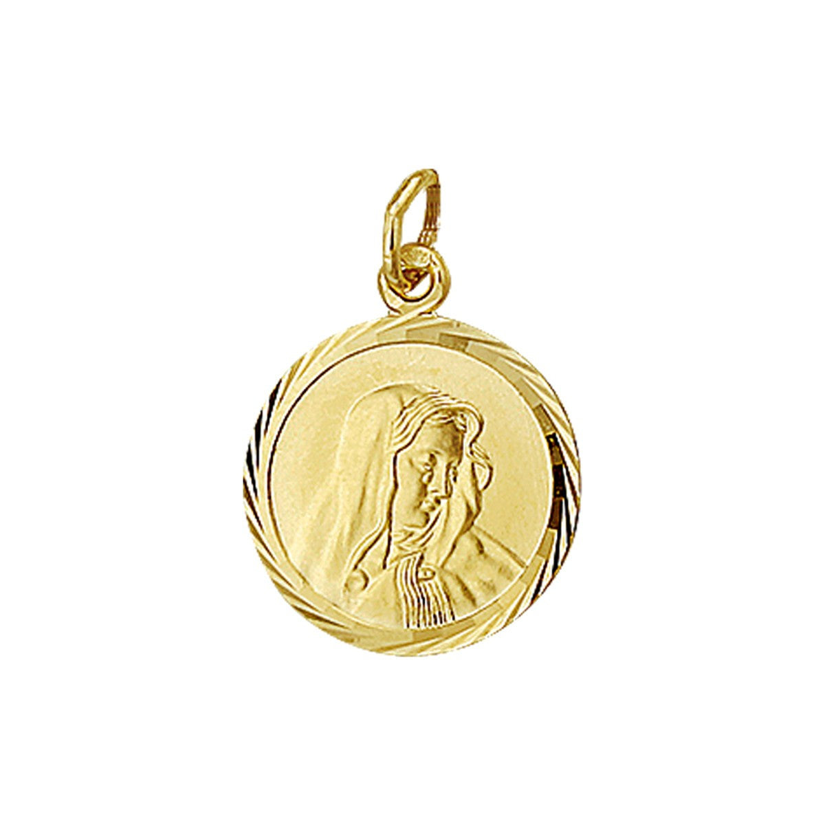 Fantasy Collection Hanger scapulier gediamanteerd 14K geelgoud