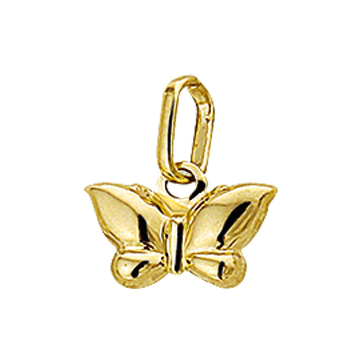 Fantasy Collection Hanger vlinder 14K geelgoud