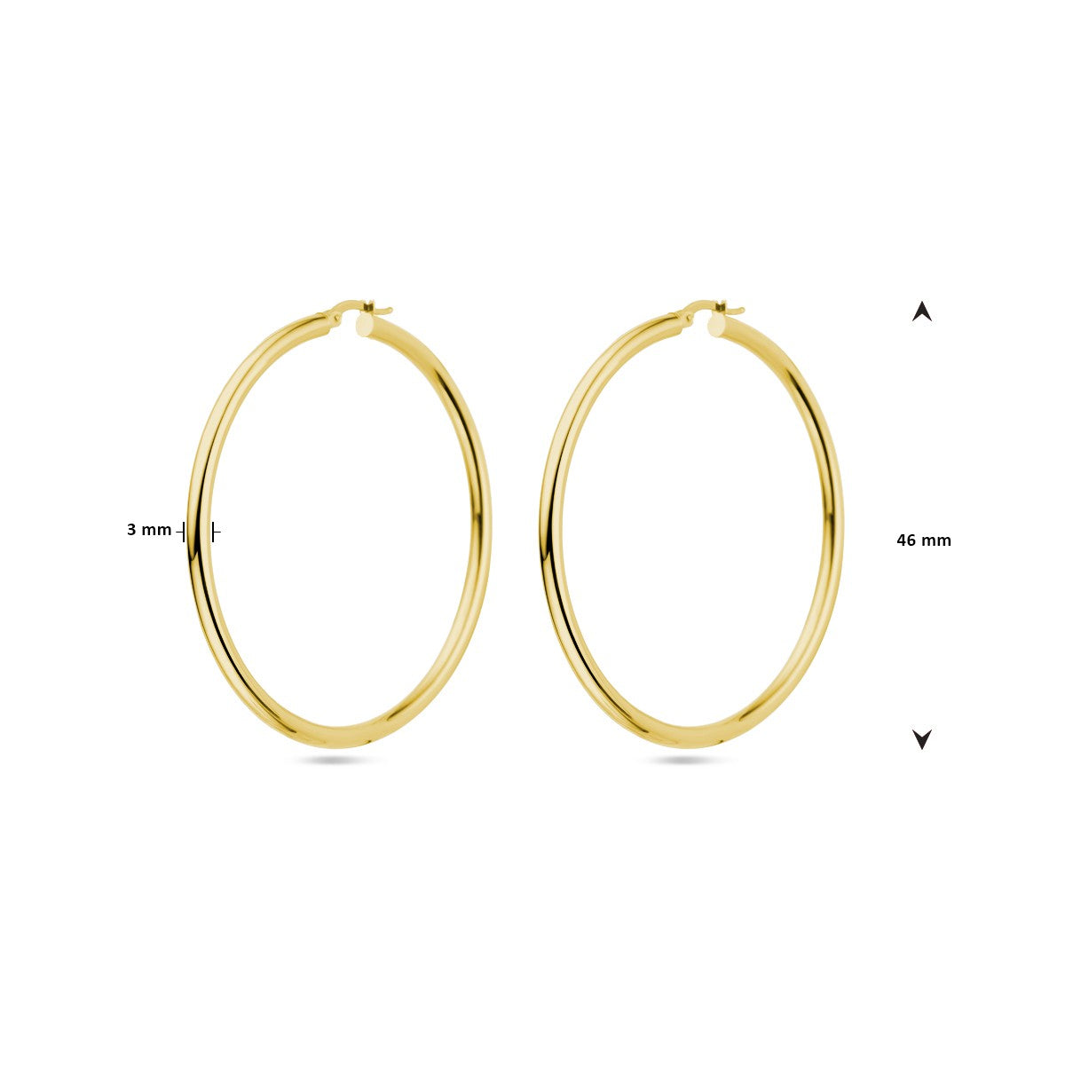 Oorringen ronde buis - PSN4013192 - PansiteNederland.nl