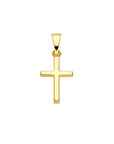 14K geelgoud hanger kruis 4014855 - PansiteNederland.nl