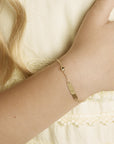 14K Geelgoud Graveerarmband Hart Plaat 4,0 mm 4016121 - PansiteNederland.nl
