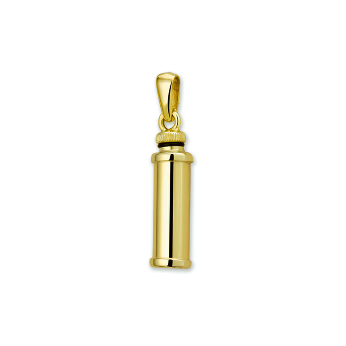 Fantasy Collection Urnhanger poli 19 mm 14K geelgoud