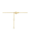 14K geelgoud collier zirkonia 40 - 42 - 44 cm 4016260 - PansiteNederland.nl