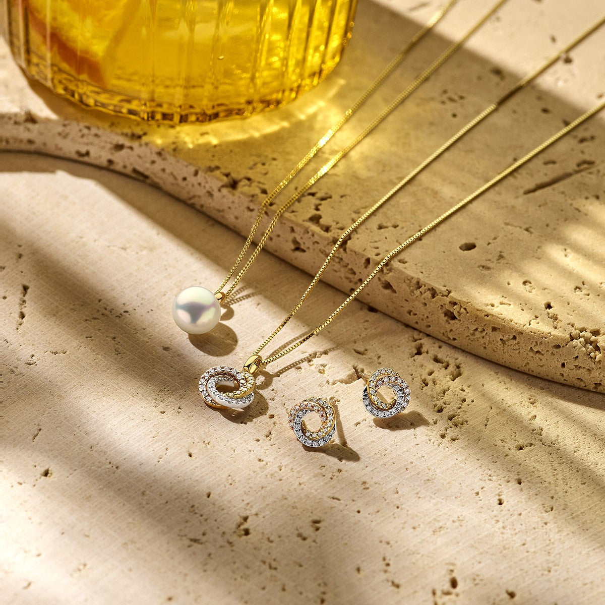 Collier gourmette 0,8 mm 14K geelgoud