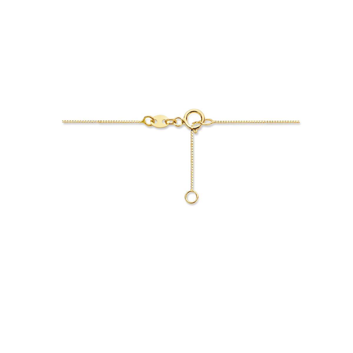 Fantasy Collection Collier bol 40 + 1,5 cm 14K geelgoud