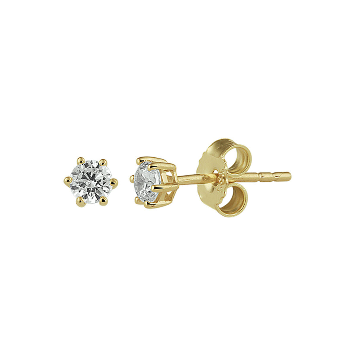 Fantasy Collection Oorbellen zirkonia 14K geelgoud