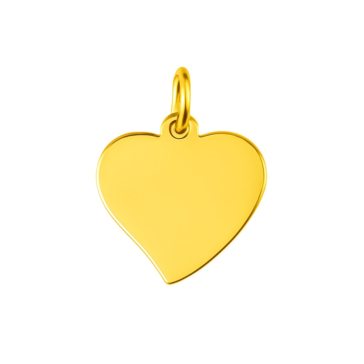 Fantasy Collection Graveerhanger mat gediamanteerd 14K geelgoud