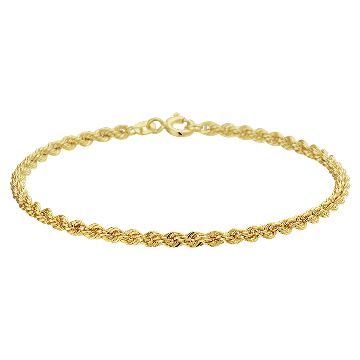 14K Geelgouden koord armband 19 cm - 2,7 mm 4018419 - PansiteNederland.nl