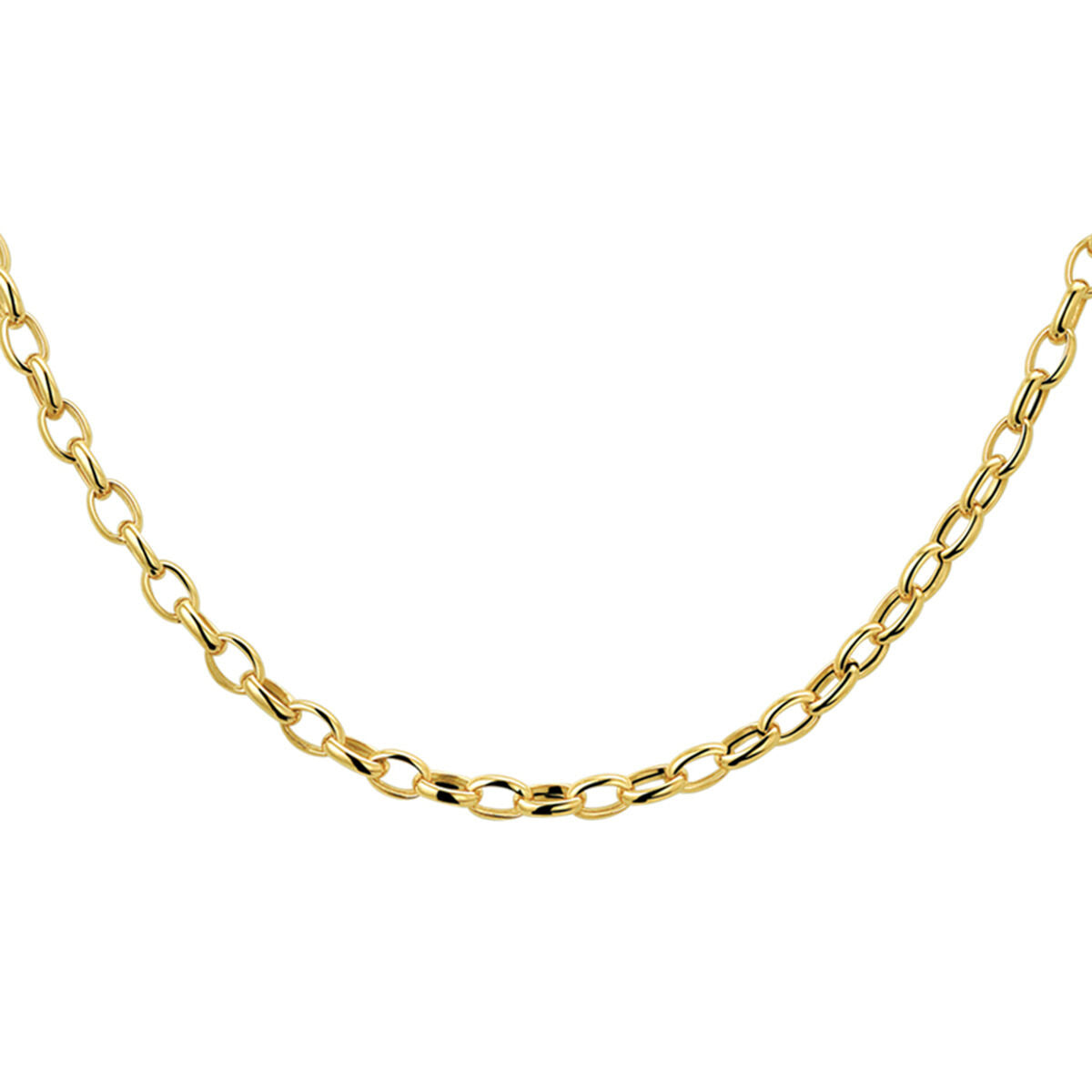 Fantasy Collection Collier anker 3,1 mm 43 cm 14K geelgoud