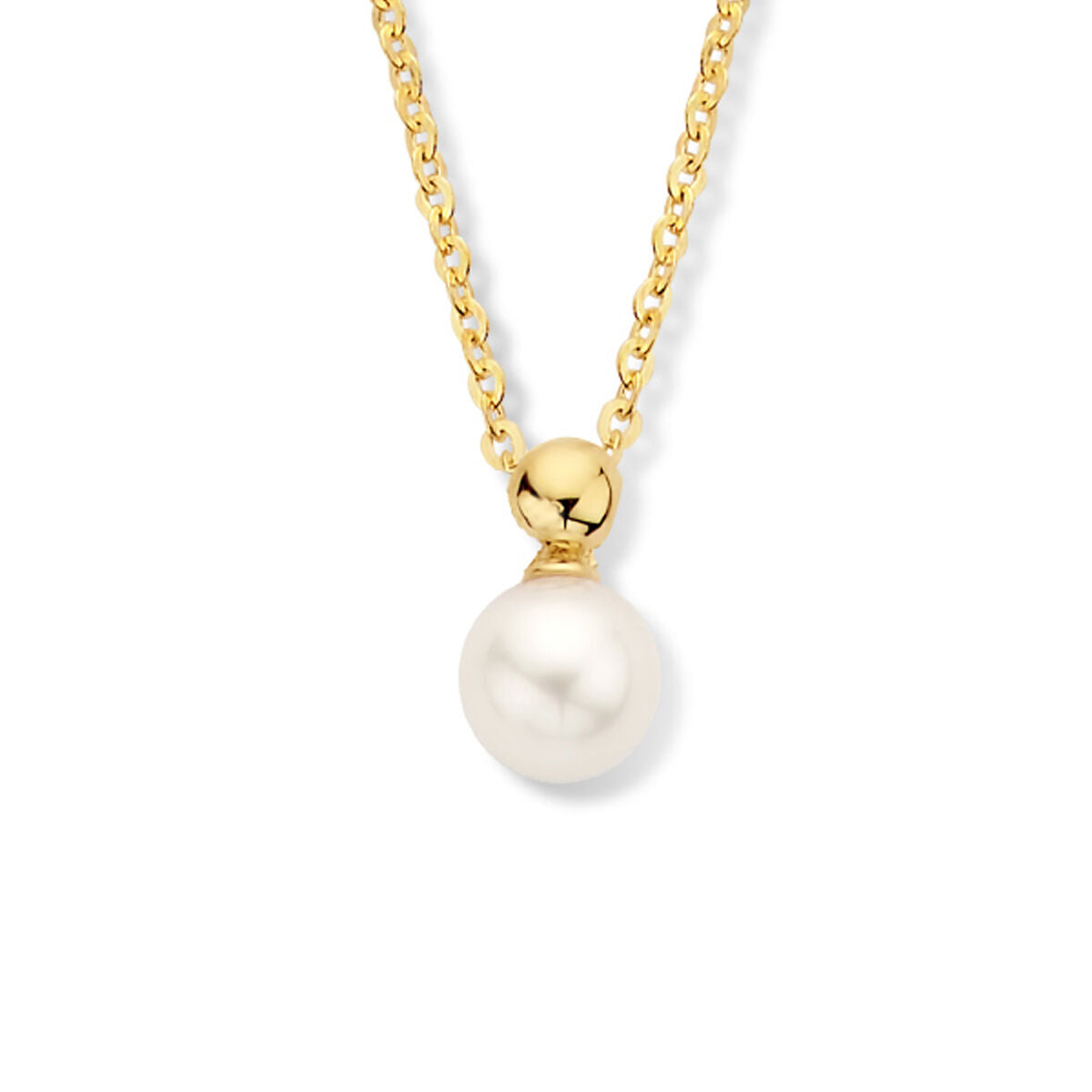 Fantasy Collection Collier parel 41 - 43 - 45 cm 14K geelgoud