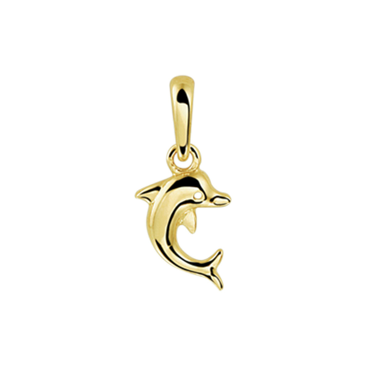 Fantasy Collection Hanger dolfijn 14K geelgoud