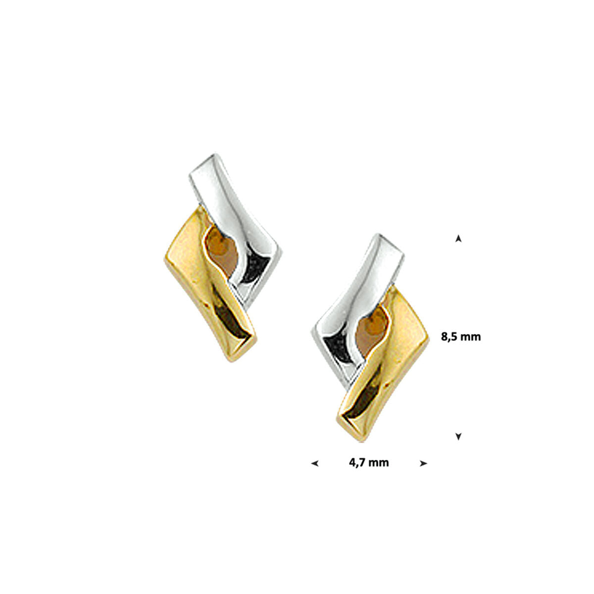 Fantasy Collection Oorbellen 14K geelgoud