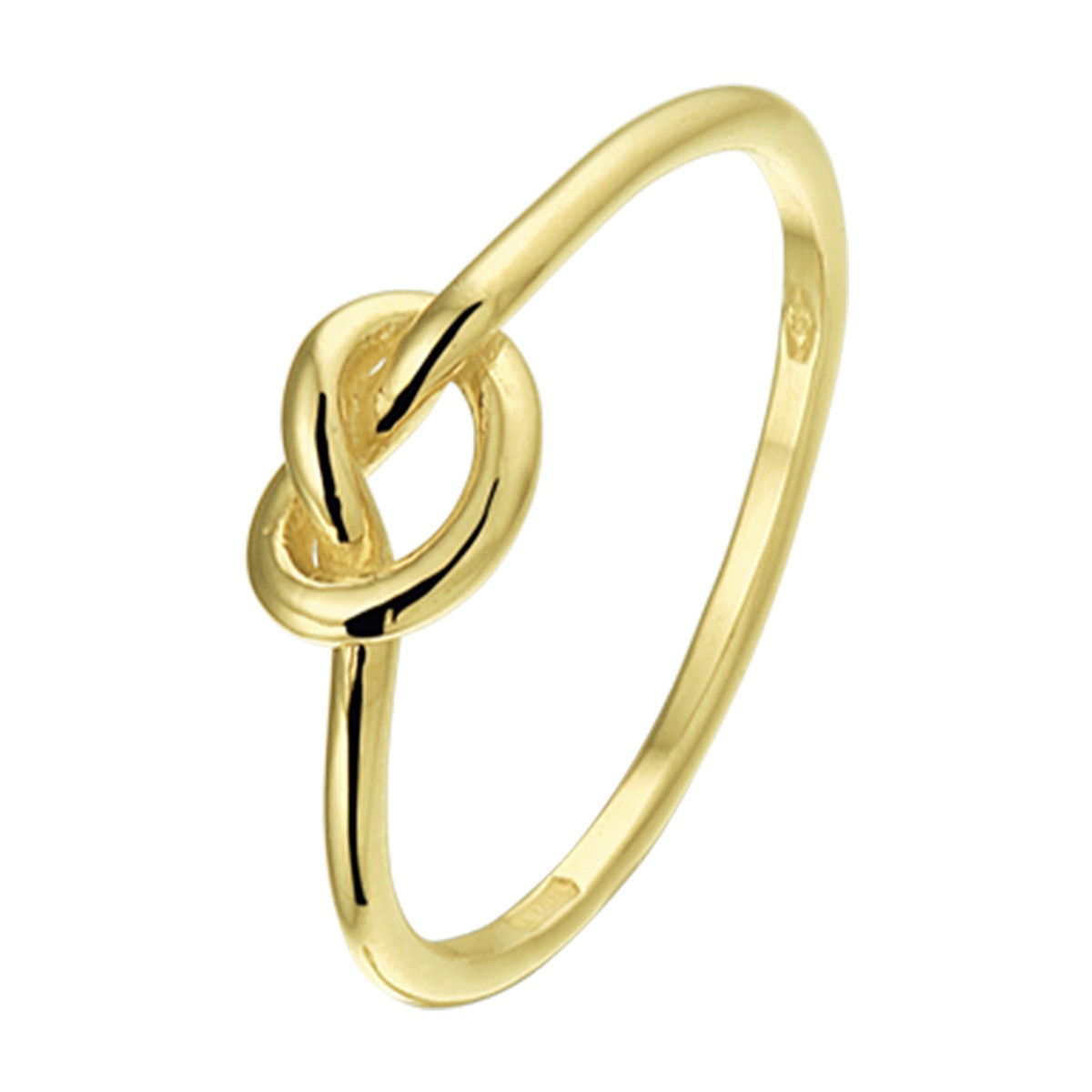 Ring knoop 14K geelgoud 5 mm – 4019196
