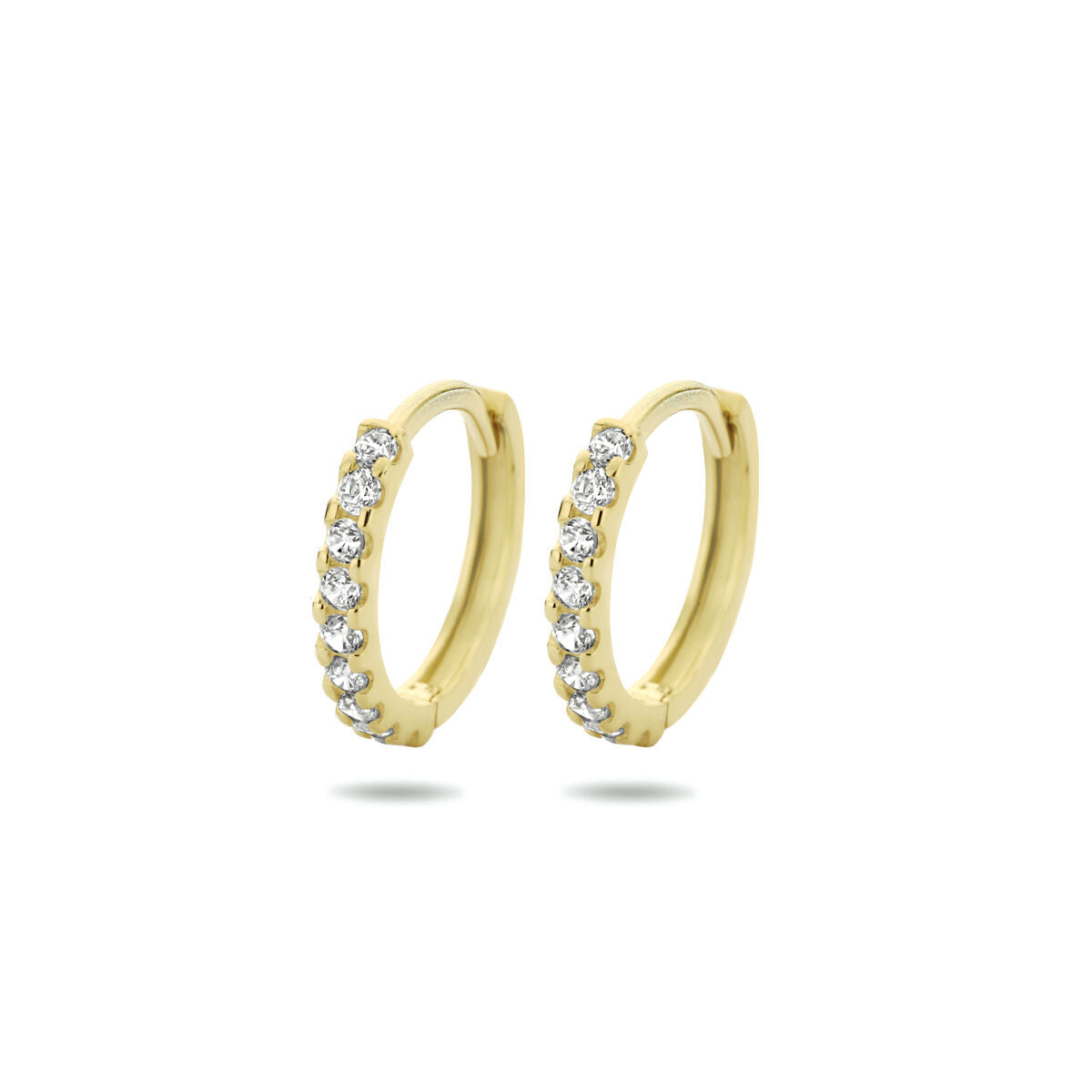 Fantasy Collection Oorbellen zirkonia 14K geelgoud