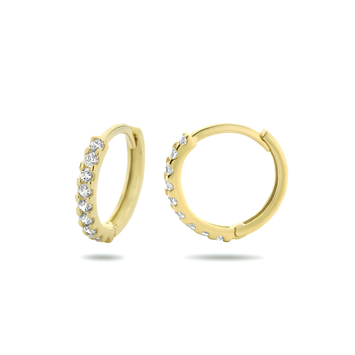 Fantasy Collection Oorbellen zirkonia 14K geelgoud