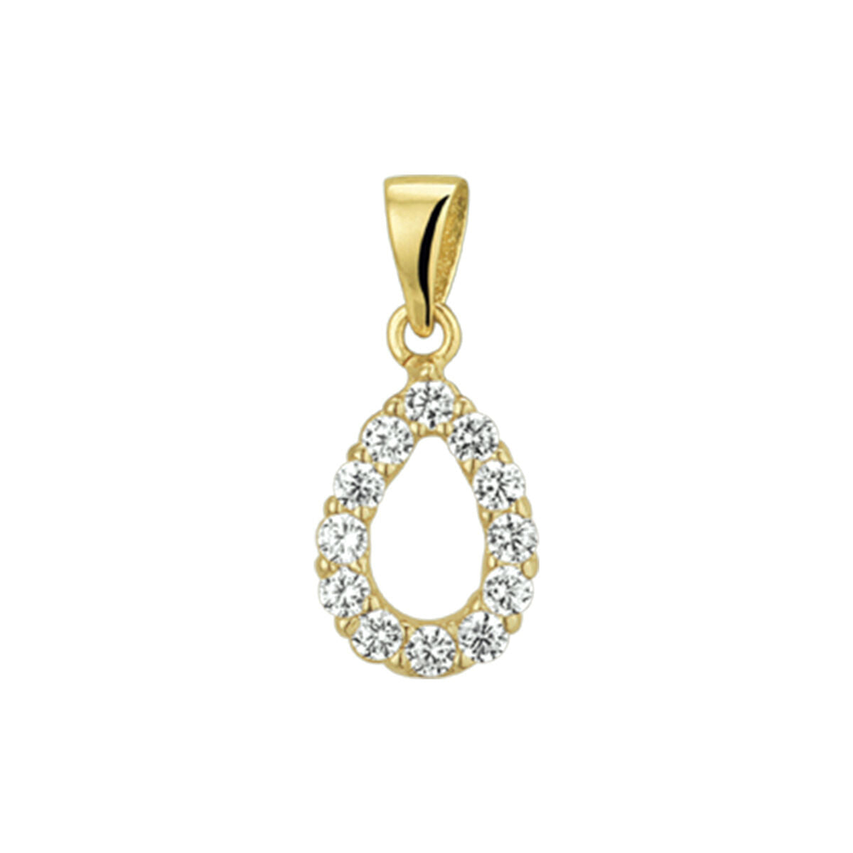 Fantasy Collection Hanger zirkonia 14K geelgoud
