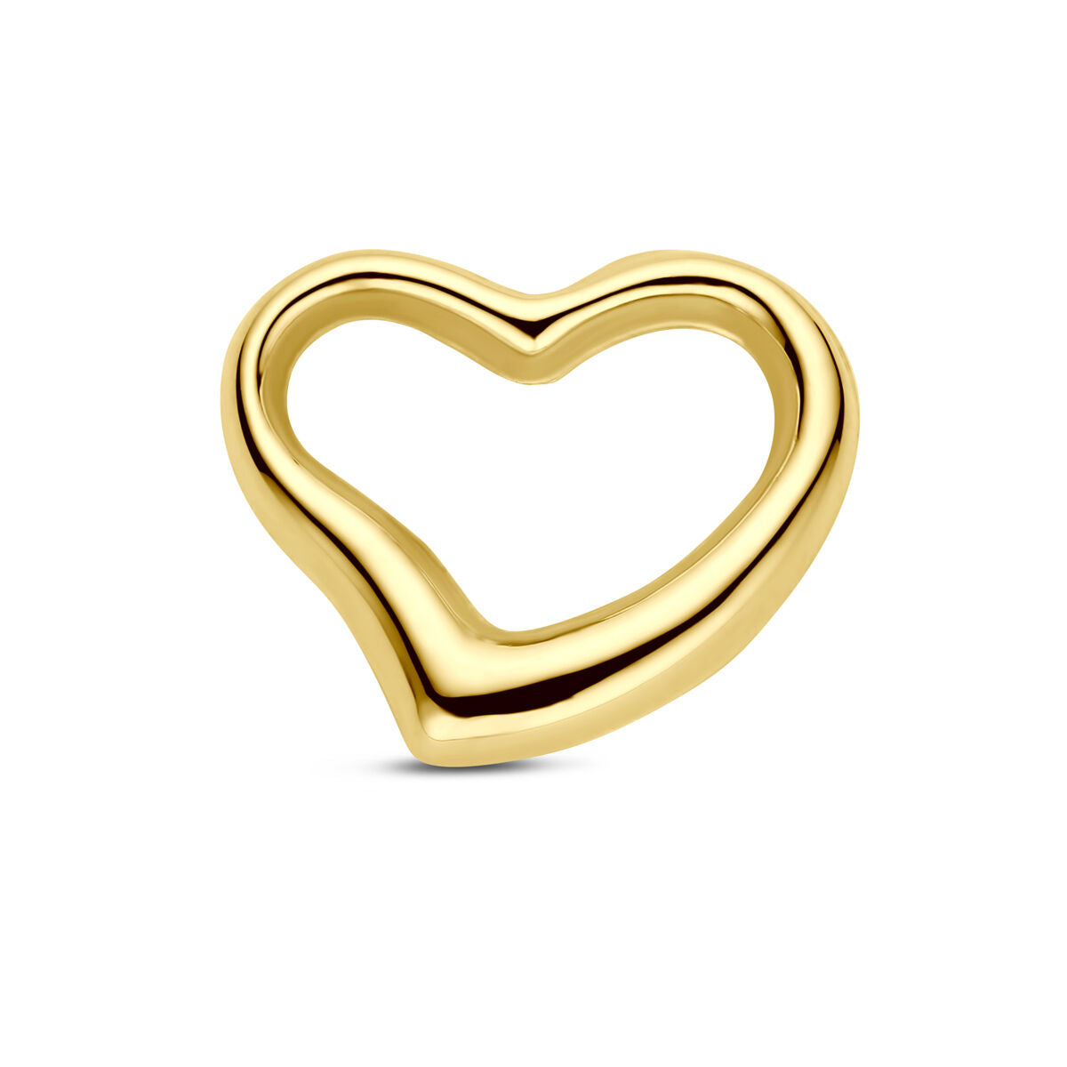 Fantasy Collection Hanger hart 10 mm 14K geelgoud