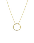 14K geelgoud collier rondje 40 - 42 - 44 cm 4020301 - PansiteNederland.nl