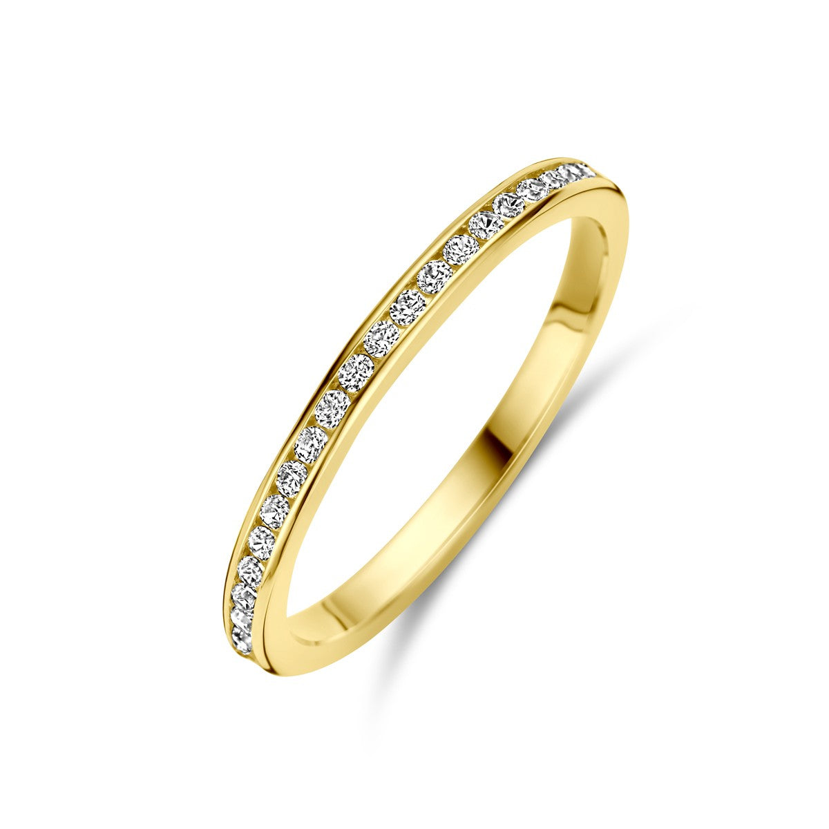 Fantasy Collection Aanschuifring zirkonia 14K geelgoud