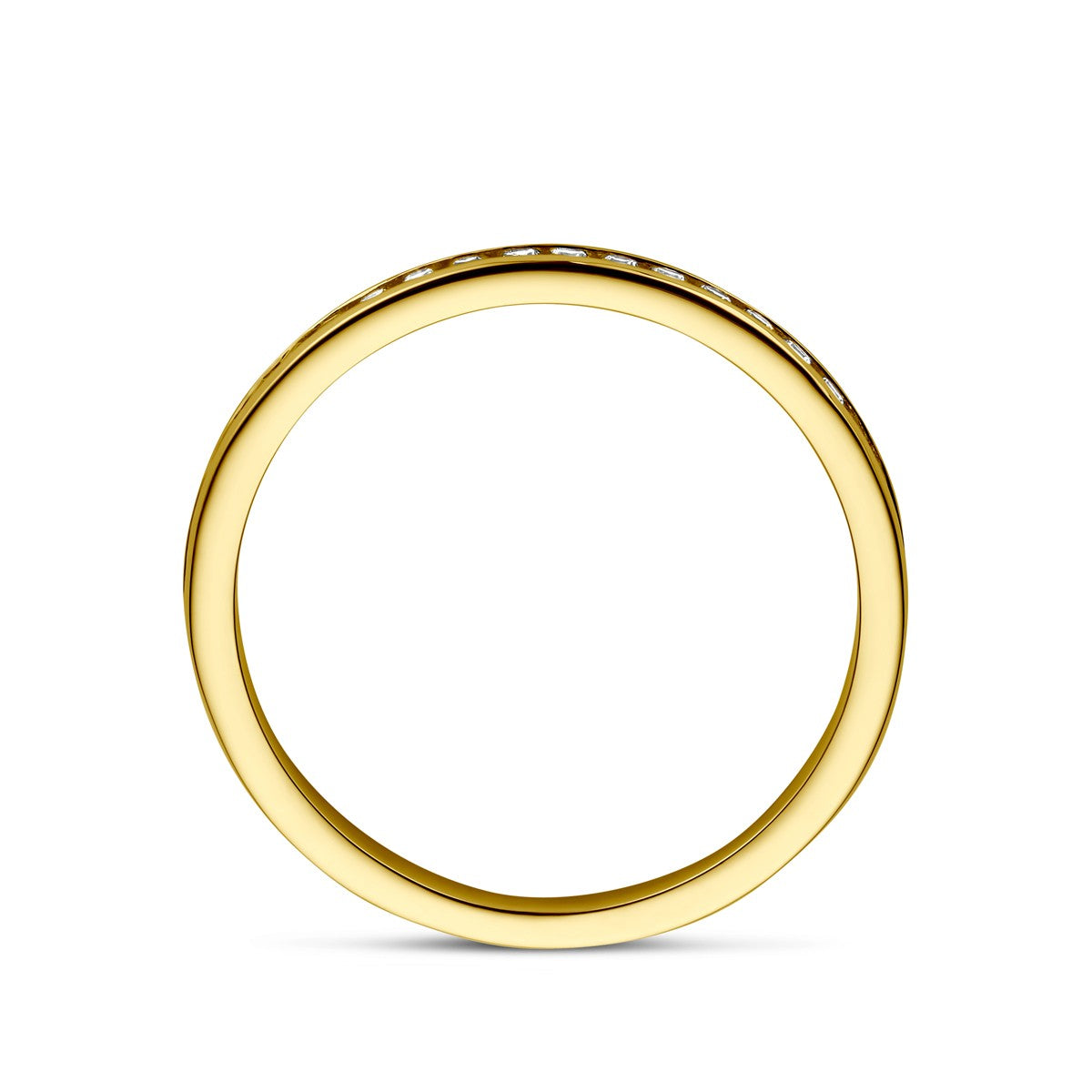 Fantasy Collection Aanschuifring zirkonia 14K geelgoud