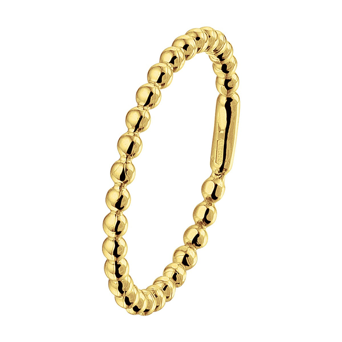 Fantasy Collection Aanschuifring bolletjes 14K geelgoud