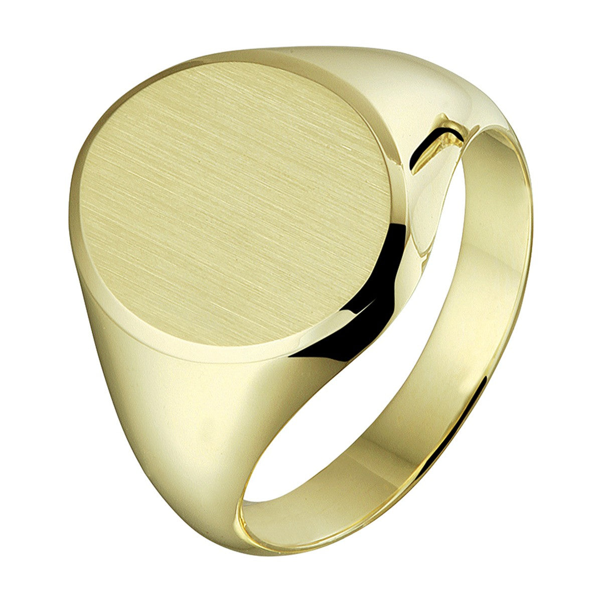 Fantasy Collection Graveerring massief mat gediamanteerd 14K geelgoud