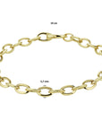 14K Geelgoud Armband Anker 5,7 Mm 19 Cm 4020520 - PansiteNederland.nl