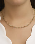 14K geelgoud collier anker 5,7 mm 45 cm 4020521 - PansiteNederland.nl